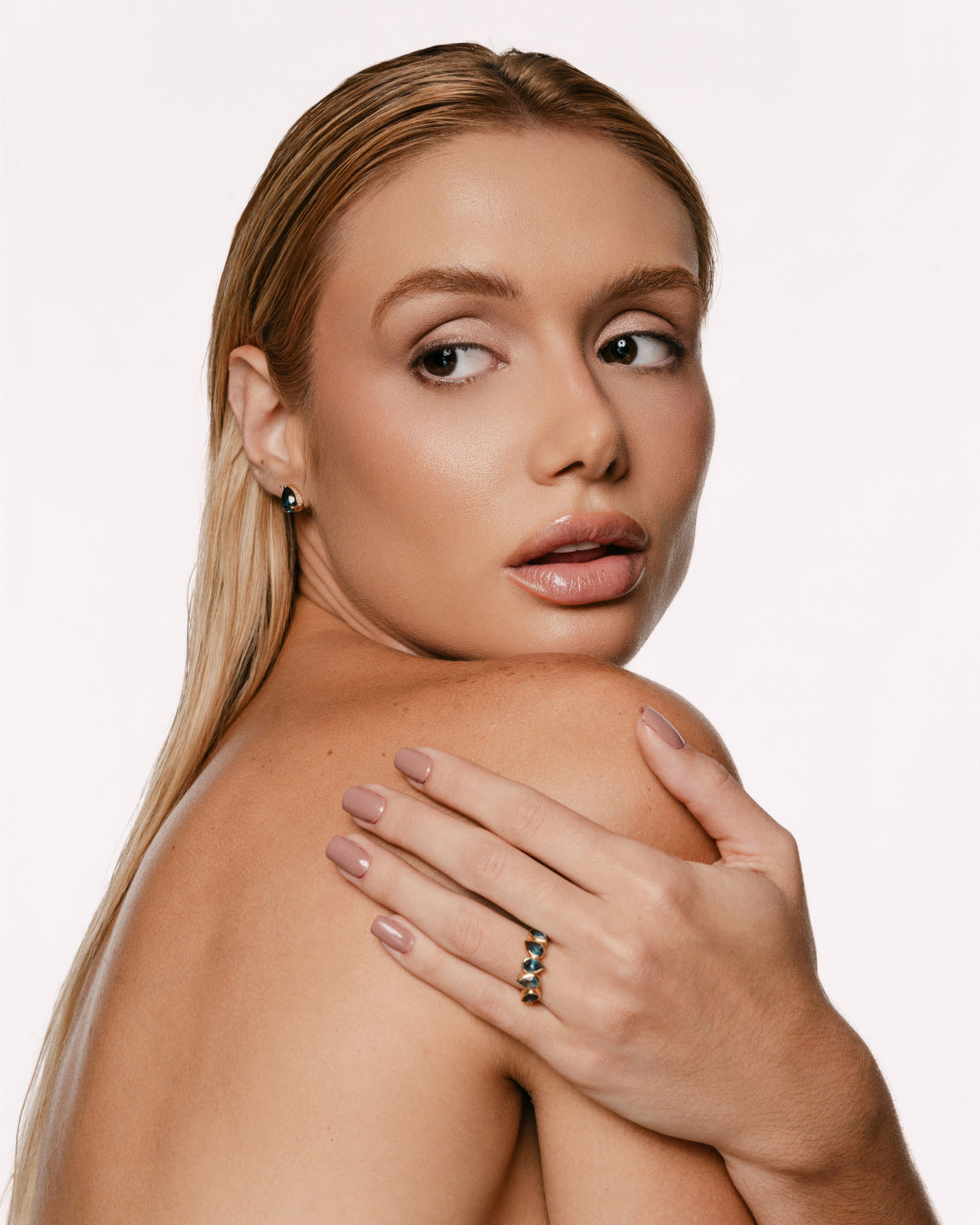 ANEL  ENCUENTROS TOPÁZIO LONDON  E DIAMANTES