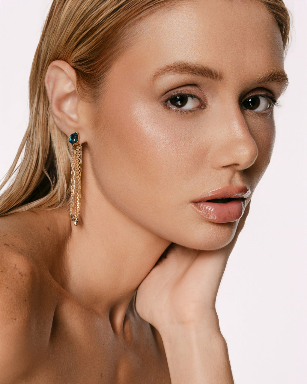 BRINCO ABISSAL TOPÁZIO LONDON  E DIAMANTES